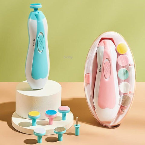 Electric Nail Clipper – Baby Nail Trimmer Clipper Set (random Color)