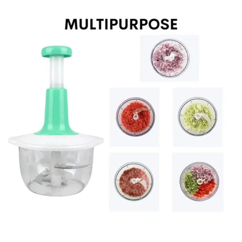 2 Liter | Manual Hand Push Chopper & Multifunctional Mixer Smart Chopper