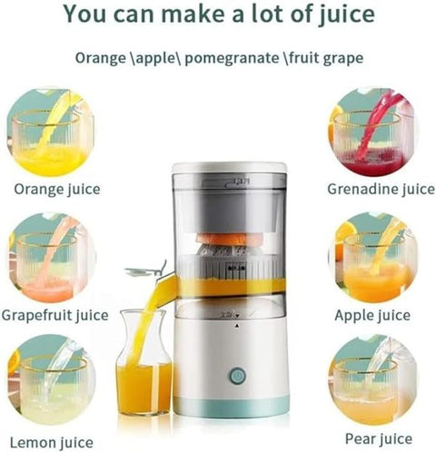 Portable Electric Citrus Juicer Hands-free Rechargeable Orange Lemon Grapefruit Juicer Easy To Clean Juicer Machine  Orange, Lemon Juicer And Squeezer  Juice Extractor  Juice Blender