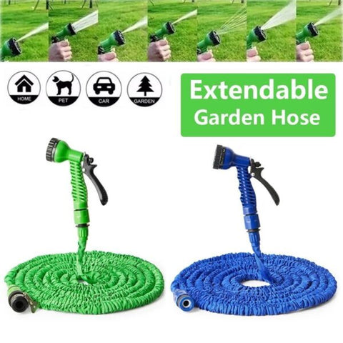 Magic Expandable Hose Pipe 50FT | Lightweight, Tangle-Free with 7-Mode Spray Gun Smart Hose Pipe