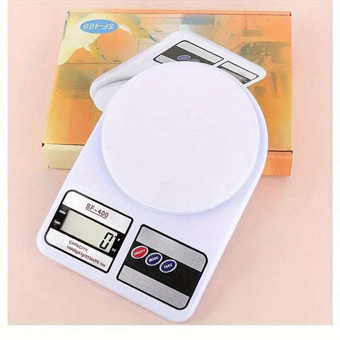 Digital Kitchen Weighing Scale | 10kg Capacity | High Precision LCD Display with Tare Function. Smart Weighing Scale