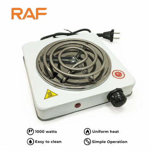 Raf Electric Stove | 1000W Electric Hot Plate Cooker Small Electric Stove