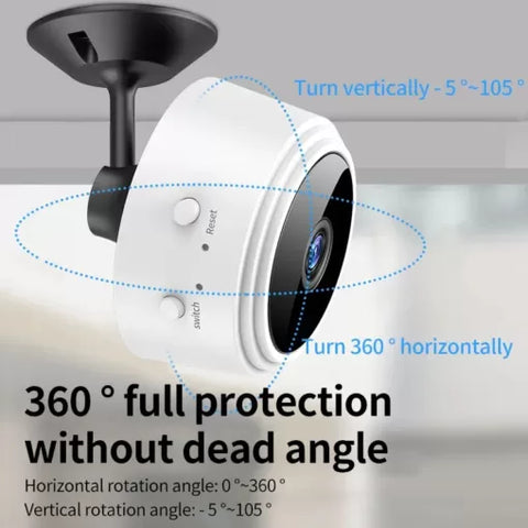 A9 1080p Hd Magnetic Wifi Mini Camera With Hdsf App Smart Wifi Cam