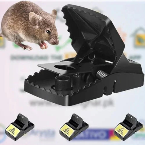 Heavy Duty Plastic Mouse Trap | Reuseable Mouse Catcher