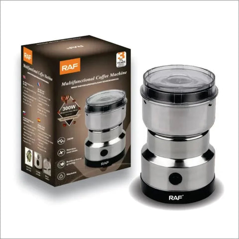 Multi-Purpose Electric Coffee & Spice Grinder | 300 W RAF Mini Multifunctional Grinder