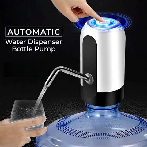 Portable Electric Automatic Water Pump / Dispenser | USB Rechargeable & Easy to Use Smart Water Pump