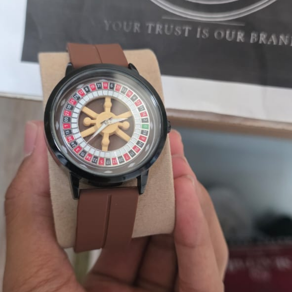 Gray and Black Bold Minimalist Watch Promotion Poster (21)